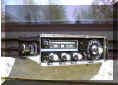 Courier Chief 23 channel chrome case CB with VHF monitor built in, Retrocom photo